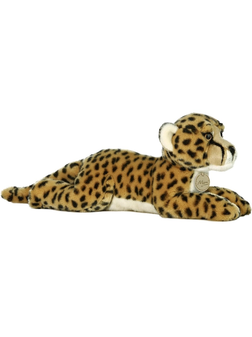 Aurora Realistic Miyoni Plush Leopard Cheetah Stuffed Animal 17”